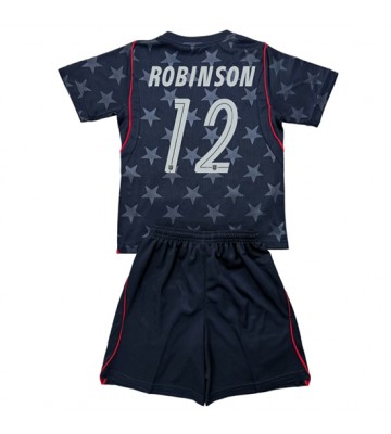 Förenta stater Miles Robinson #12 Bortaställ Barn VM 2026 Kortärmad (+ Korta byxor)